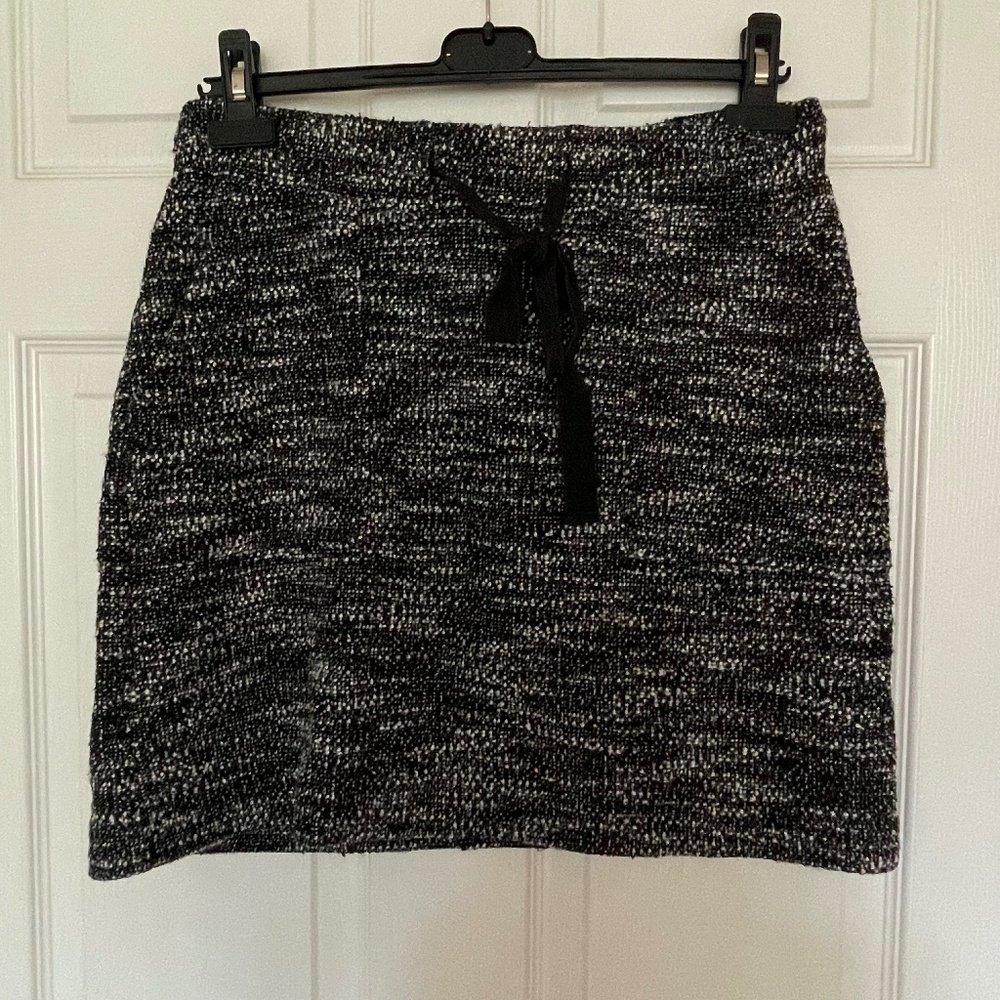 Loft Knit Miniskirt with Pockets